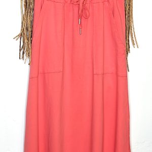 Falda algodón Coral